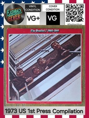 THE BEATLES•1962–1966•US 1973 (#SKBO 3403) Jacksonville, 1st Pressing